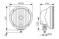 0986310972 BOSCH - Reflektor dodatkowy /BOSCH/