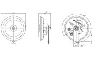 0986320304 BOSCH - Sygnał dźwiękowy /BOSCH/