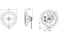 0986320351 BOSCH - Sygnał dźwiękowy /BOSCH/