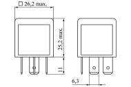 0986332071 BOSCH - Przekaźnik mały /BOSCH/