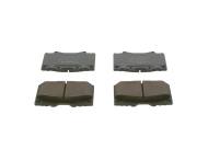 0986424640 BOSCH - Klocki ham.TOYOTA LANDCRUISER 4.2TD przód /BOSCH/