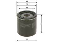 0986452028 BOSCH - Filtr oleju TOYOTA 98- /BOSCH/