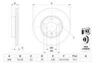 0986478513 BOSCH - Tarcza ham.BMW E36 91- przód /286X22/ wentylowane /E46 98-/ Z3 97-/BOSCH/