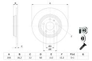 0986479382 BOSCH - Tarcza ham. /BOSCH/