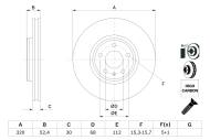 0986479468 BOSCH - Tarcza ham. /BOSCH/