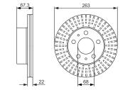 0986479480 BOSCH - Tarcza ham. /BOSCH/