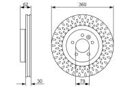 0986479578 BOSCH - Tarcza ham.LAND ROVER 4.2 05- /przód/ 