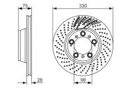 0986479581 BOSCH - Tarcza ham. /BOSCH/