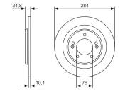 0986479A13 BOSCH - Tarcza ham. /BOSCH/