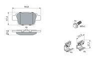 0986494030 BOSCH - Klocki ham.FIAT BRAVO,STILO 1.6 1.9JTD tył 01- /BOSCH/