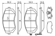 0986494315 BOSCH - Klocki ham.SUBARU FORESTER 2.0-2.5 02- przód LEGACY 00-