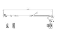 0986594002 BOSCH - Czujnik ABS VW PASSAT 97- przód,A4 -03 /BOSCH/