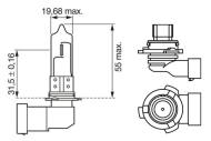 1987301063 BOSCH - Żarówka samochodowa /BOSCH/