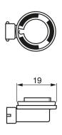 1987302084 BOSCH - Żarówka H11 12V/55W PURE LIGHT kartonik PURE LIGHT /BOSCH/