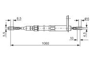 1987477047 BOSCH - Linka ham. /BOSCH/