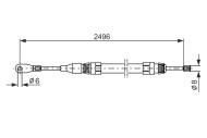 1987477306 BOSCH - Linka ham. /BOSCH/