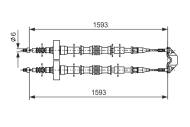 1987477527 BOSCH - LINKA HAMULCOWA BOSCH