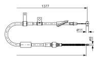 1987477605 BOSCH - Linka ham. /BOSCH/