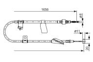 1987477610 BOSCH - Linka ham. /BOSCH/