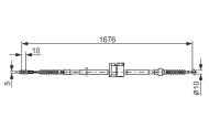 1987477815 BOSCH - Linka ham. /BOSCH/