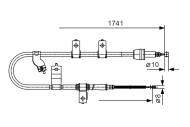 1987482076 BOSCH - Linka ham. /BOSCH/