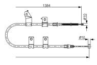 1987482082 BOSCH - Linka ham. /BOSCH/