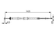 1987482200 BOSCH - Linka ham. /BOSCH/