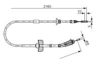 1987482284 BOSCH - Linka ham.VOLVO XC90 06- /BOSCH/