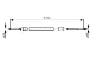 1987482316 BOSCH - Linka ham. /BOSCH/