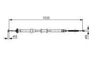 1987482393 BOSCH - Linka ham. /BOSCH/