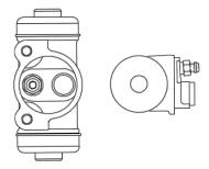 F026002349 BOSCH - Cylinderek hamulcowy /BOSCH/