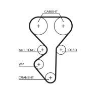 KP15631XS-1 GATES - KP15631XS-1 WATER PUMP KIT 