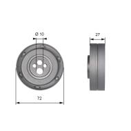 T41216 GATES - T41216 POWERGRIP TENSIONER 