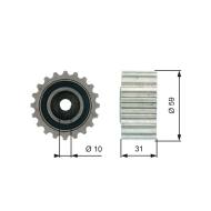 T41236 GATES - T41236 POWERGRIP IDLER 