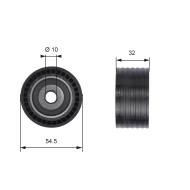 T41237 GATES - T41237 POWERGRIP IDLER 