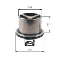 TH07882 GATES - TH07882 THERMOSTAT 