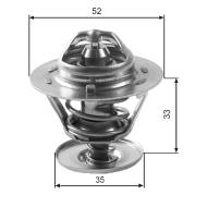 TH12588G1 GATES - TERMOSTAT 88 C 