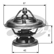 TH12685G1 GATES - TERMOSTAT 85 C 