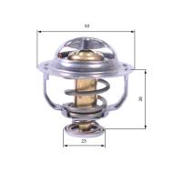 TH42895G1 GATES - TH42895G1 THERMOSTAT 